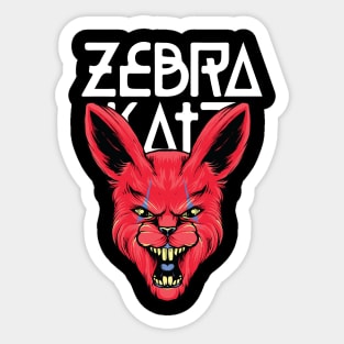 Zebra Katz music Sticker